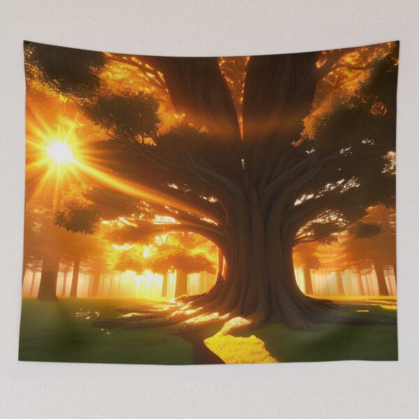 Item preview, The Majestic Giant Tree: Towering Over the Forest designed and sold by D3monic.