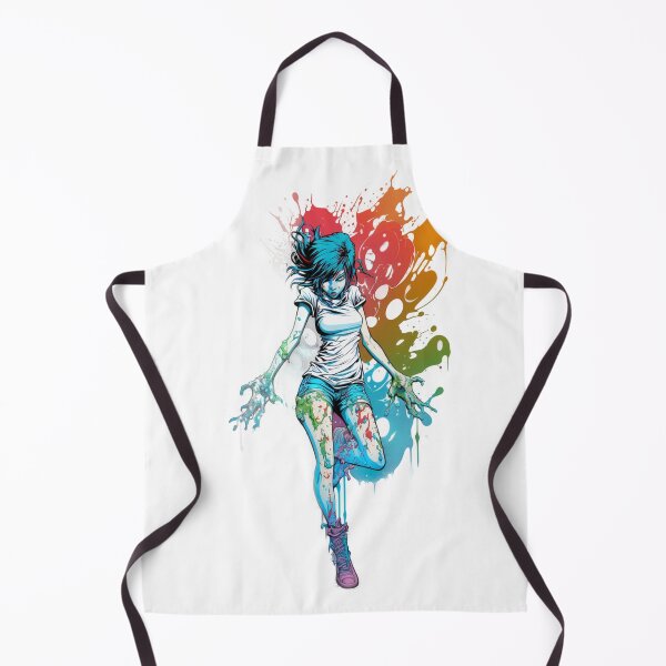 Item preview, Splatter Manga Girl designed and sold by Artificial-i-23.