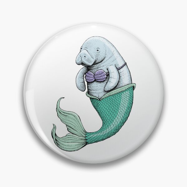 Item preview, Manatee Mermaid designed and sold by HabbyArt.