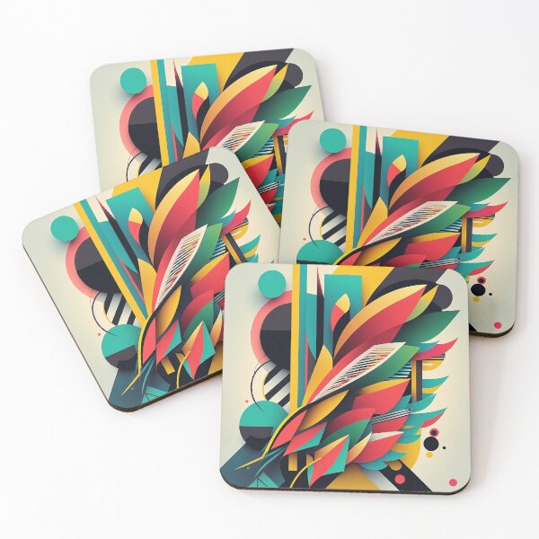 Item preview, Abstract colorful art painting vector art designed and sold by Kenneth Heiss.