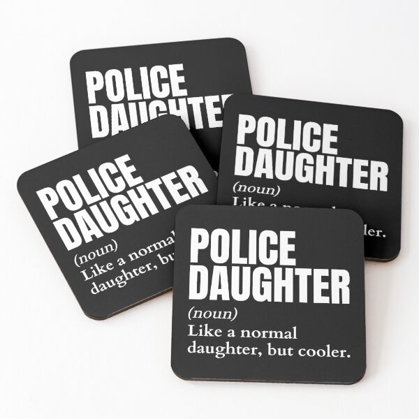 Item preview, Funny Police Daughter Definition designed and sold by EndlessFreedom.