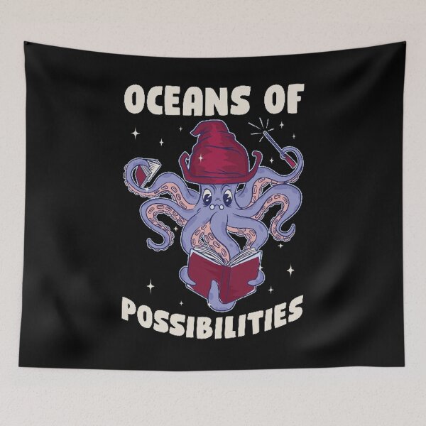 Item preview, Oceans Of Possibilities Summer Reading Cute Octopus designed and sold by ghazalish.