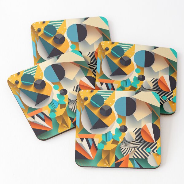 Item preview, Abstract colorful art painting vector art designed and sold by Kenneth Heiss.