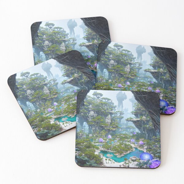 Item preview, The Next Step in Space Exploration: Human Colonies with Vibrant Vegetation designed and sold by D3monic.