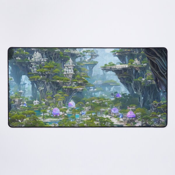 Item preview, The Next Step in Space Exploration: Human Colonies with Vibrant Vegetation designed and sold by D3monic.