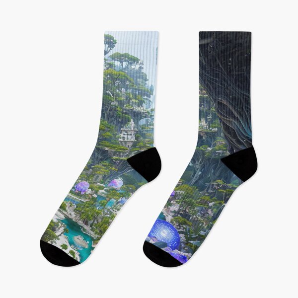 Item preview, The Next Step in Space Exploration: Human Colonies with Vibrant Vegetation designed and sold by D3monic.