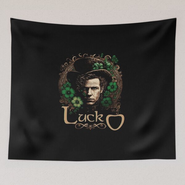 Item preview, Luck O' The Irish: Irishman with Top Hat and Shamrocks designed and sold by francodelgrando.