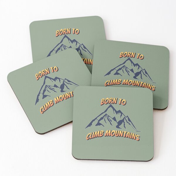 Item preview, Born to Climb Mountains designed and sold by Petter01.