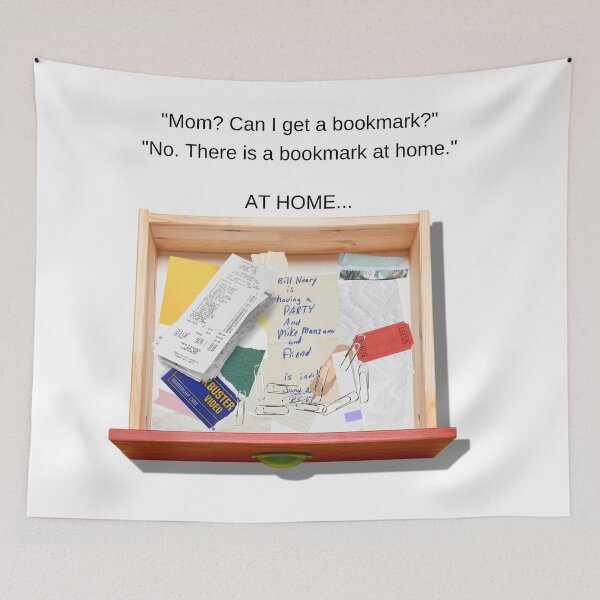 Item preview, The Bookmark at Home designed and sold by Cucubert.