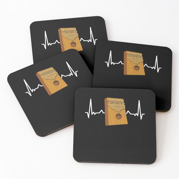 Item preview, Kalimba Player Love Heartbeat Art designed and sold by MrEddie10.