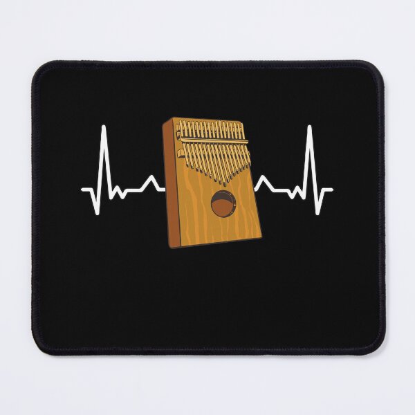 Item preview, Kalimba Player Love Heartbeat Art designed and sold by MrEddie10.