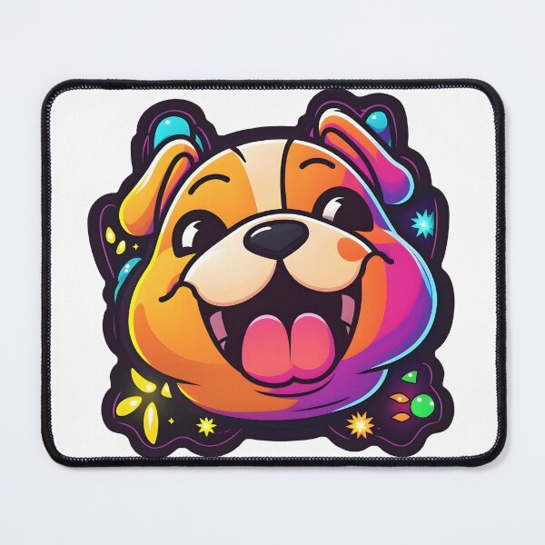 Item preview, Happy Bulldog Face Expression designed and sold by CrosstheWorlds.