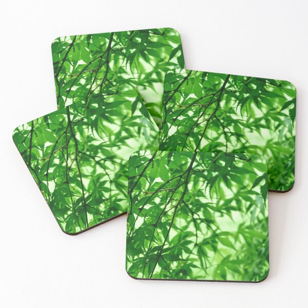 Item preview, Green Japanese Maple Leaves designed and sold by Jeallan Designs.