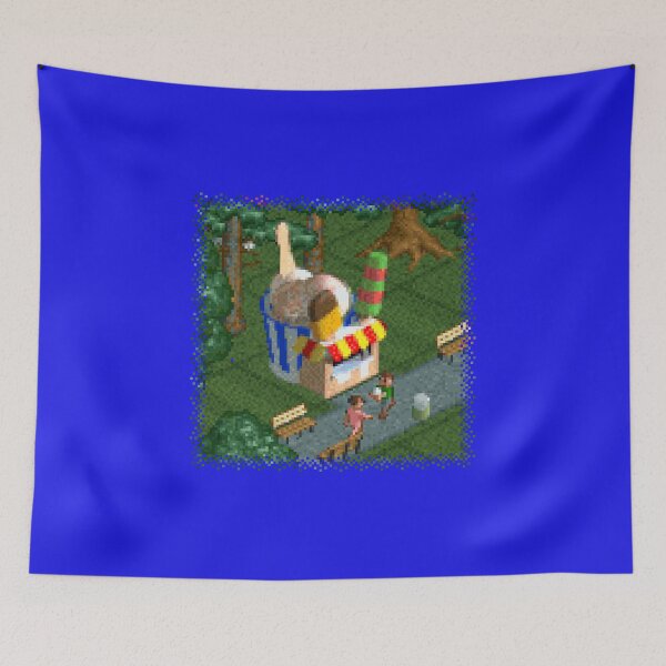 Item preview, RollerCoaster Tycoon RCT 1 - Fruity Ices / Ice Cream Shop / Stall designed and sold by vortiene.