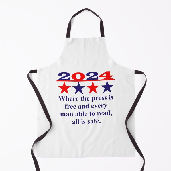 Item preview, Where The Press Is Free - Political Quote  designed and sold by CrankyOldDude.