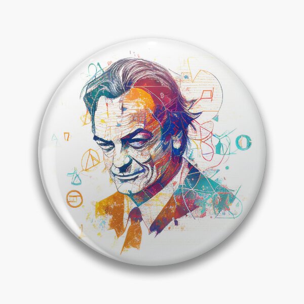 Item preview, Richard Feynman designed and sold by NiceGoodBetter.