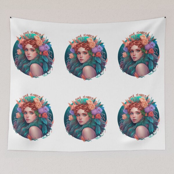 Item preview, Soul Flower designed and sold by TheLaundryLady.