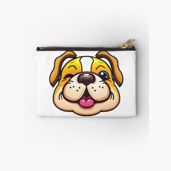 Item preview, Happy Bulldog Face Expression designed and sold by CrosstheWorlds.