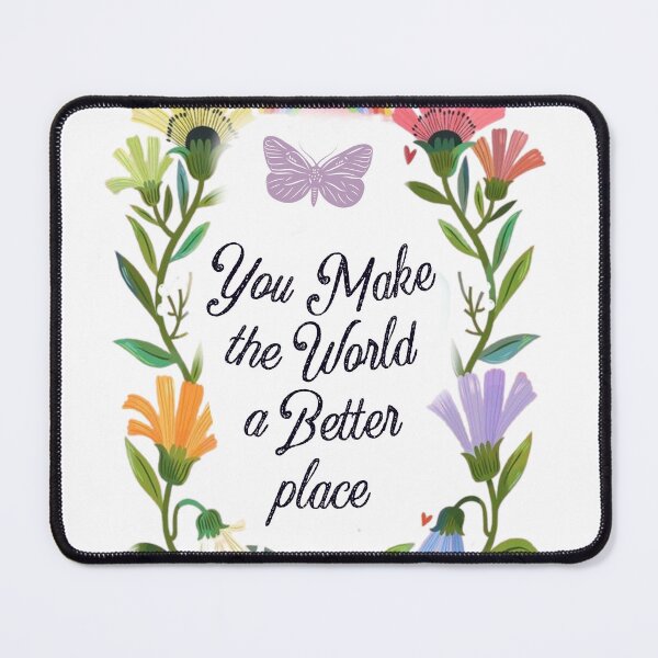 Item preview, u make d world a better PLACE designed and sold by Personna.