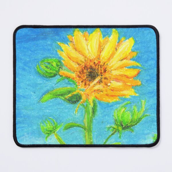 Item preview, Girasol en pastel al óleo designed and sold by JulzArtDesigns.