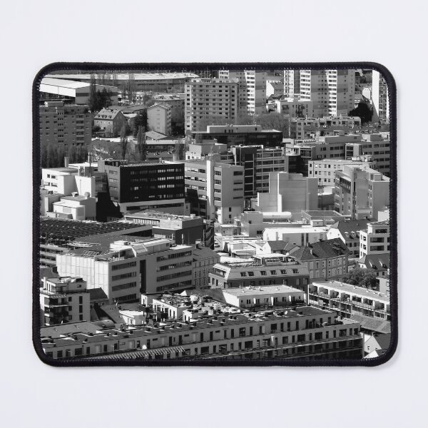 Item preview, Geometric city shapes, Graz, monochrome designed and sold by paulboizot.