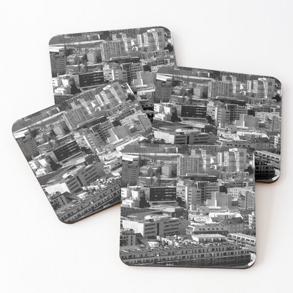Item preview, Geometric city shapes, Graz, monochrome designed and sold by paulboizot.
