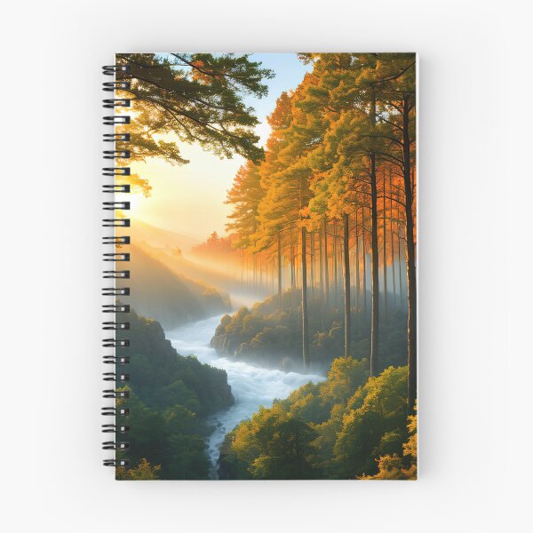 Item preview, The Warm Golden Glow of Sunrise: A Forest Scene designed and sold by D3monic.