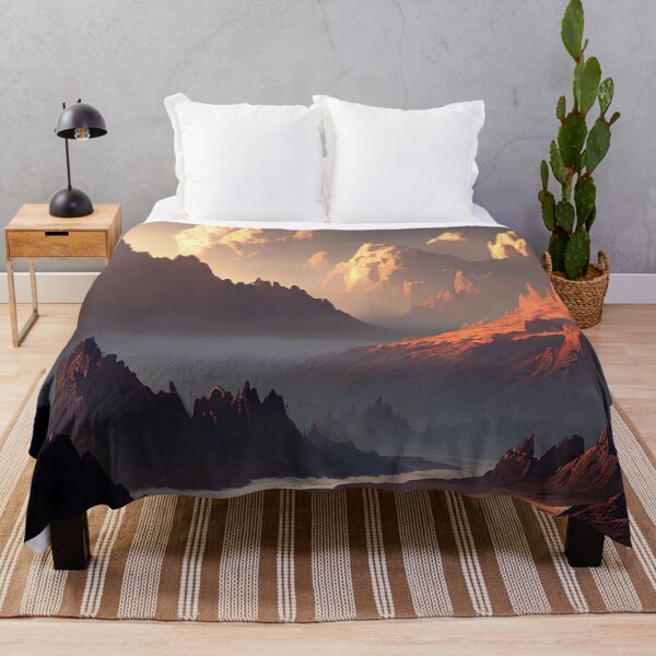 Item preview, Three Suns, One Exoplanet: A Mountainous Beauty designed and sold by D3monic.