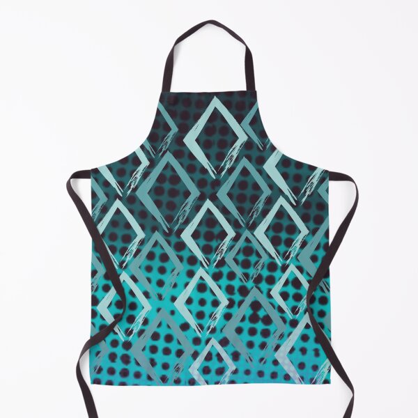 Item preview, Teal diamond shapes designed and sold by TenderSoar.
