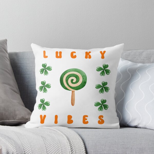 Item preview, St. Patrick's Day - Lucky Vibes - Lollipop designed and sold by TasimaDesign.