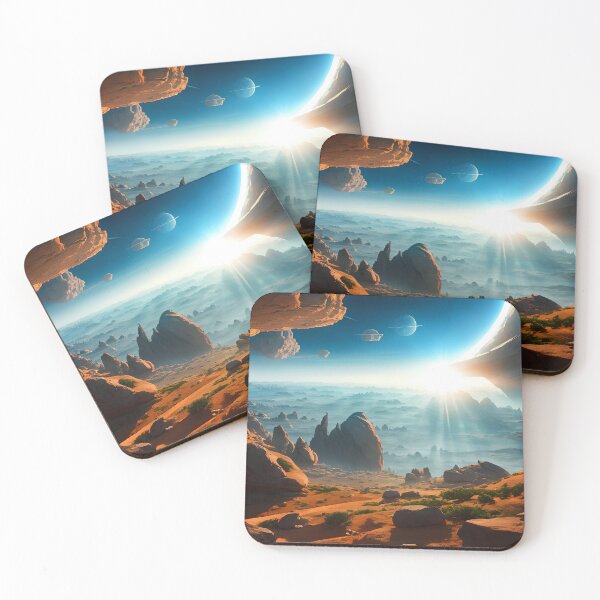Item preview, Blast Off to Futuristic Planets with this Cinematic Spaceship Adventure designed and sold by D3monic.