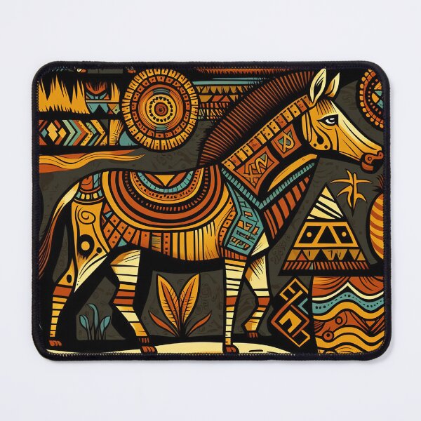 Item preview, African ethno zebra designed and sold by WildlifeSafari.