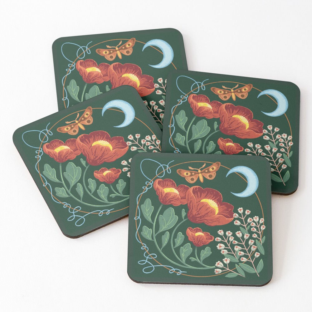 Item preview, Coasters (Set of 4) designed and sold by Rey-Design.