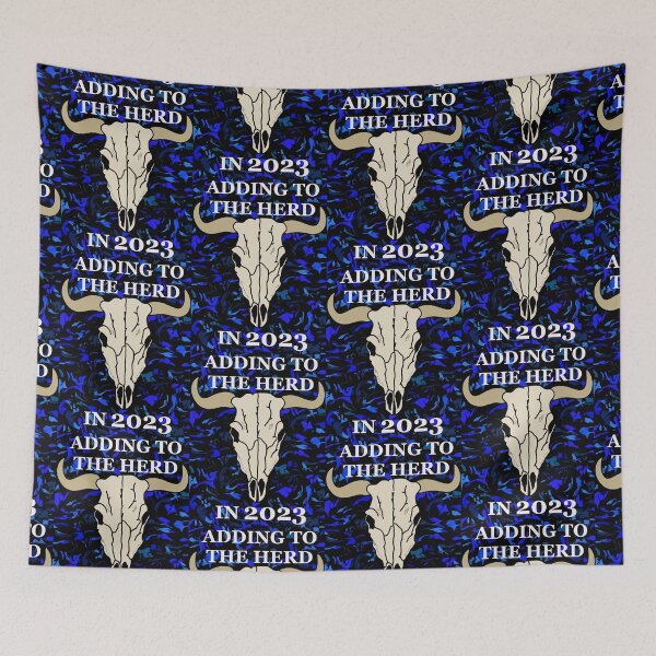 Item preview, Adding to the herd longhorn ITS A BOY 2023 designed and sold by Horsequeenozie.