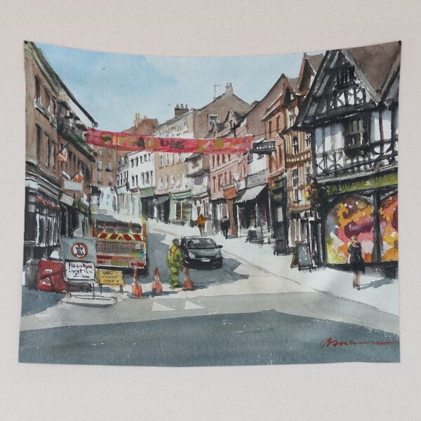 Item preview, Wyle Cop, Shrewsbury Aug the 4 2021 designed and sold by bakuma.