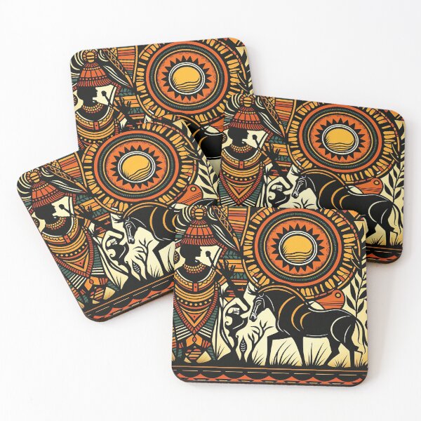 Item preview, African Maasai Ethno designed and sold by WildlifeSafari.