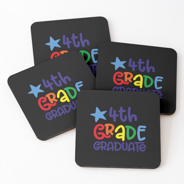 Item preview, Fourth Grade Graduate Typography Design, 4th  Grade Graduate designed and sold by RedArtsDesign.