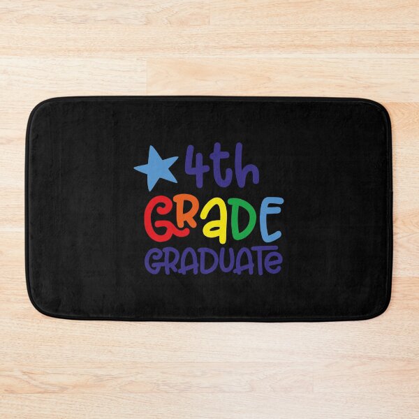 Item preview, Fourth Grade Graduate Typography Design, 4th  Grade Graduate designed and sold by RedArtsDesign.