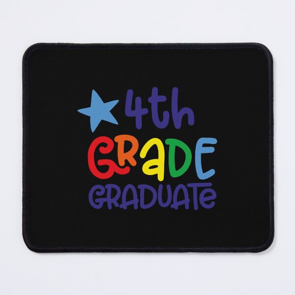 Item preview, Fourth Grade Graduate Typography Design, 4th  Grade Graduate designed and sold by RedArtsDesign.
