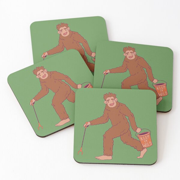 Item preview, Bigfoot Says "Keep It Wild" designed and sold by ZoBerryShop.