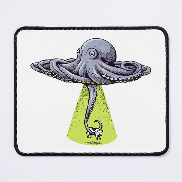 Item preview, UFO (Unidentified Flying Octopus) designed and sold by HabbyArt.