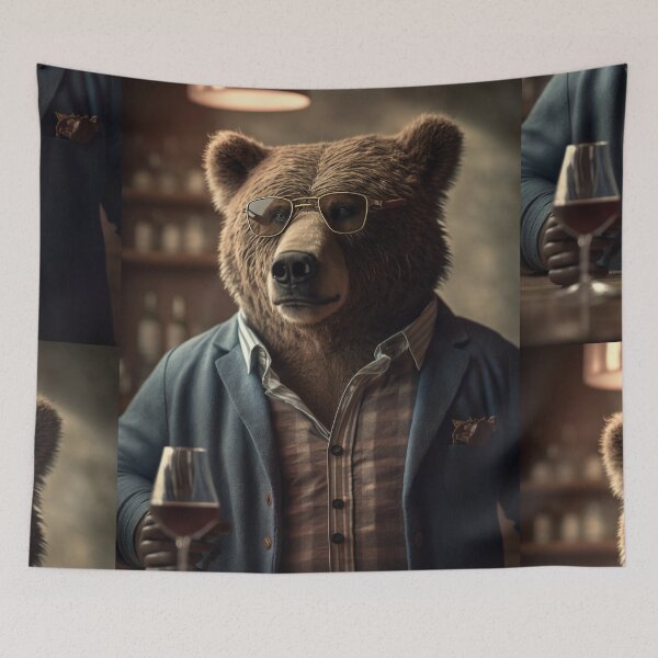 Item preview, The Power of the Grape: How Wine Brings Out the Corporate Bear designed and sold by creative-maxim.