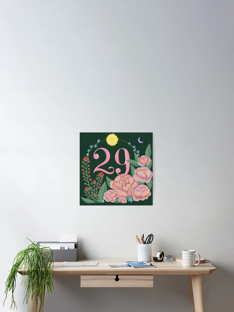Aperçu 2 sur 3. Poster avec l'œuvre 29 créée et vendue par Rey-Design.