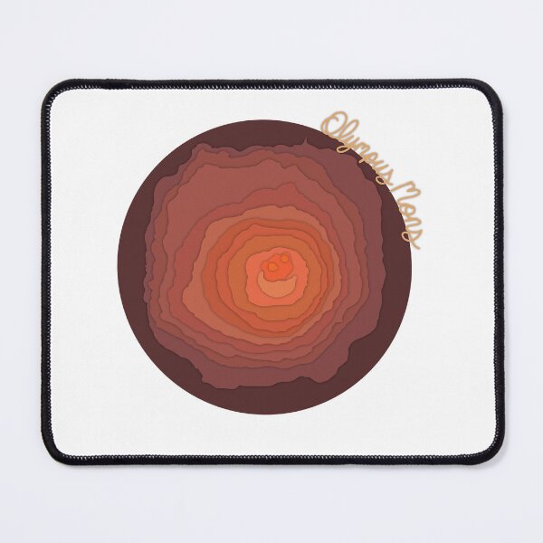 Item preview, Olympus Mons Paper Cutout Topographic Map designed and sold by 1701-Z.