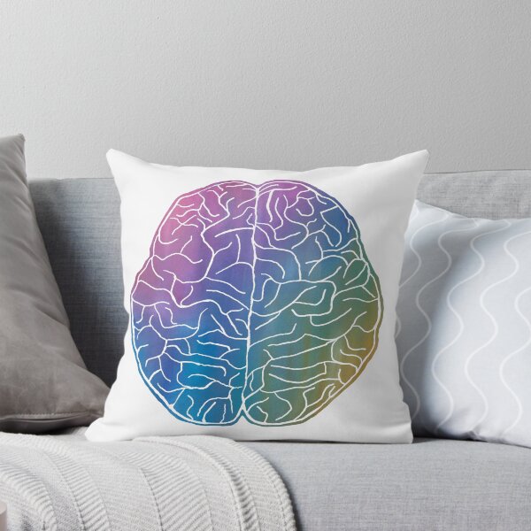 Item preview, Rainbow Brain 2 (oil pastel) designed and sold by Alane Fideler.