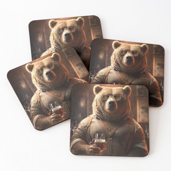 Item preview, Bear-y Cheerful: Celebrating Corporate Wins with Wine designed and sold by creative-maxim.