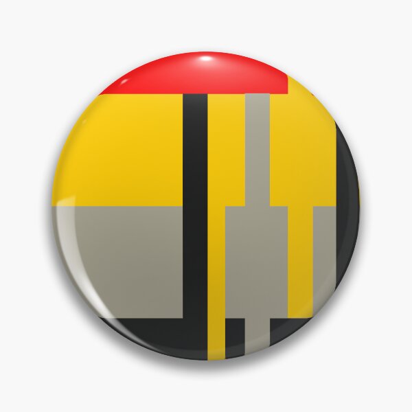 Item preview, Mondrian Lines and block colours designed and sold by James Booth.
