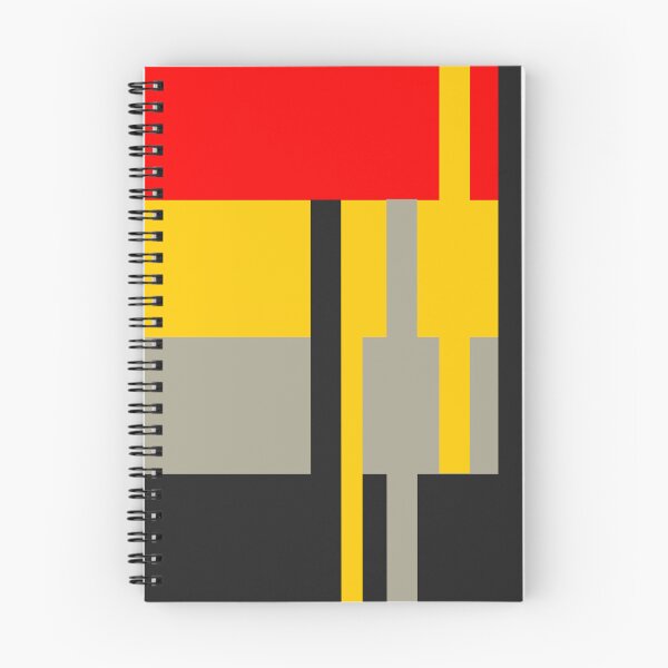 Item preview, Mondrian Lines and block colours designed and sold by James Booth.