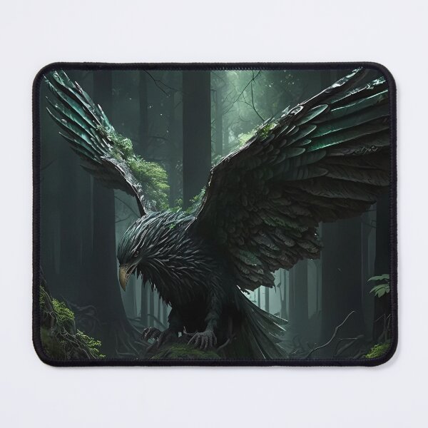 Item preview, Mystical eagle in the forest designed and sold by SMILE88.