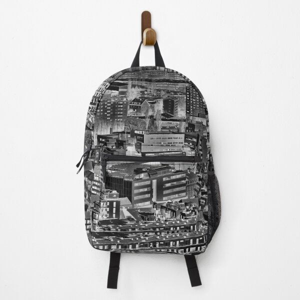 Item preview, Geometric city shapes, Graz, grayscale inverted designed and sold by paulboizot.